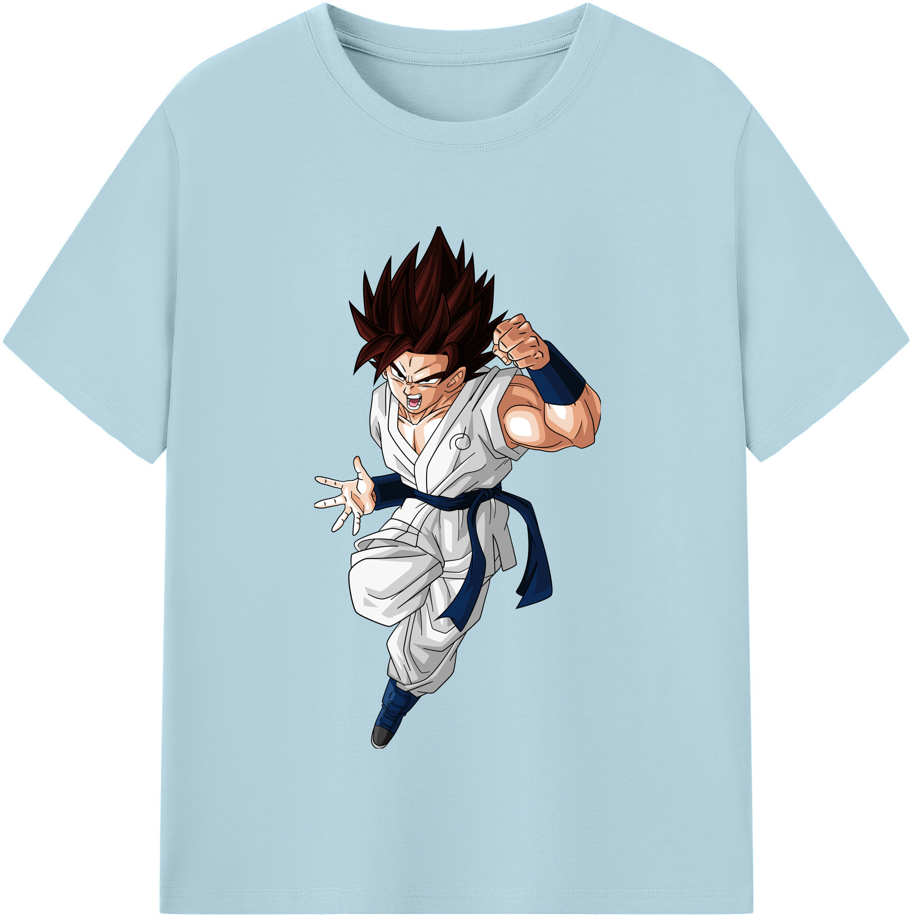 （画像用） ドラゴンボール 孫 悟飯（そんごはん）DRAGON BALL Son Gohan 綿100％半袖Tシャツ（フロントプリント）